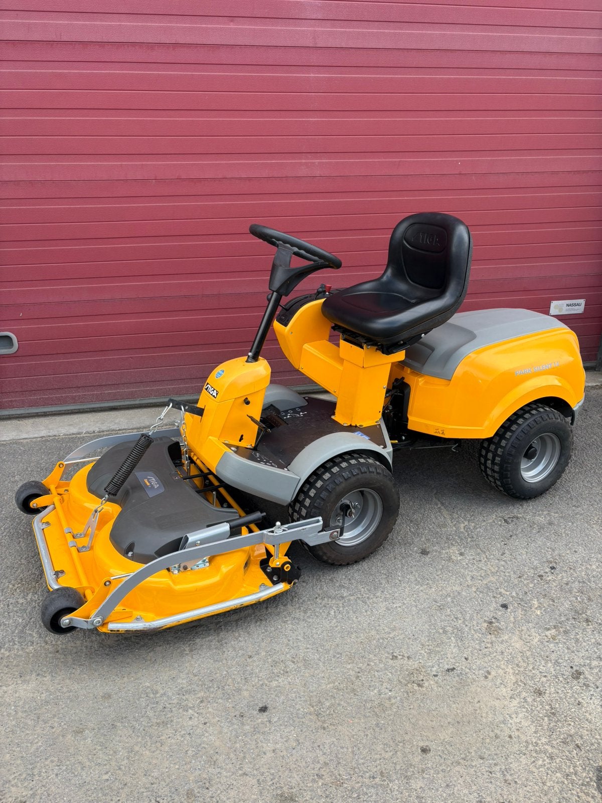 Mooie stiga park silent14 2cilinder honda zitmaaier, Enlèvement, Comme neuf