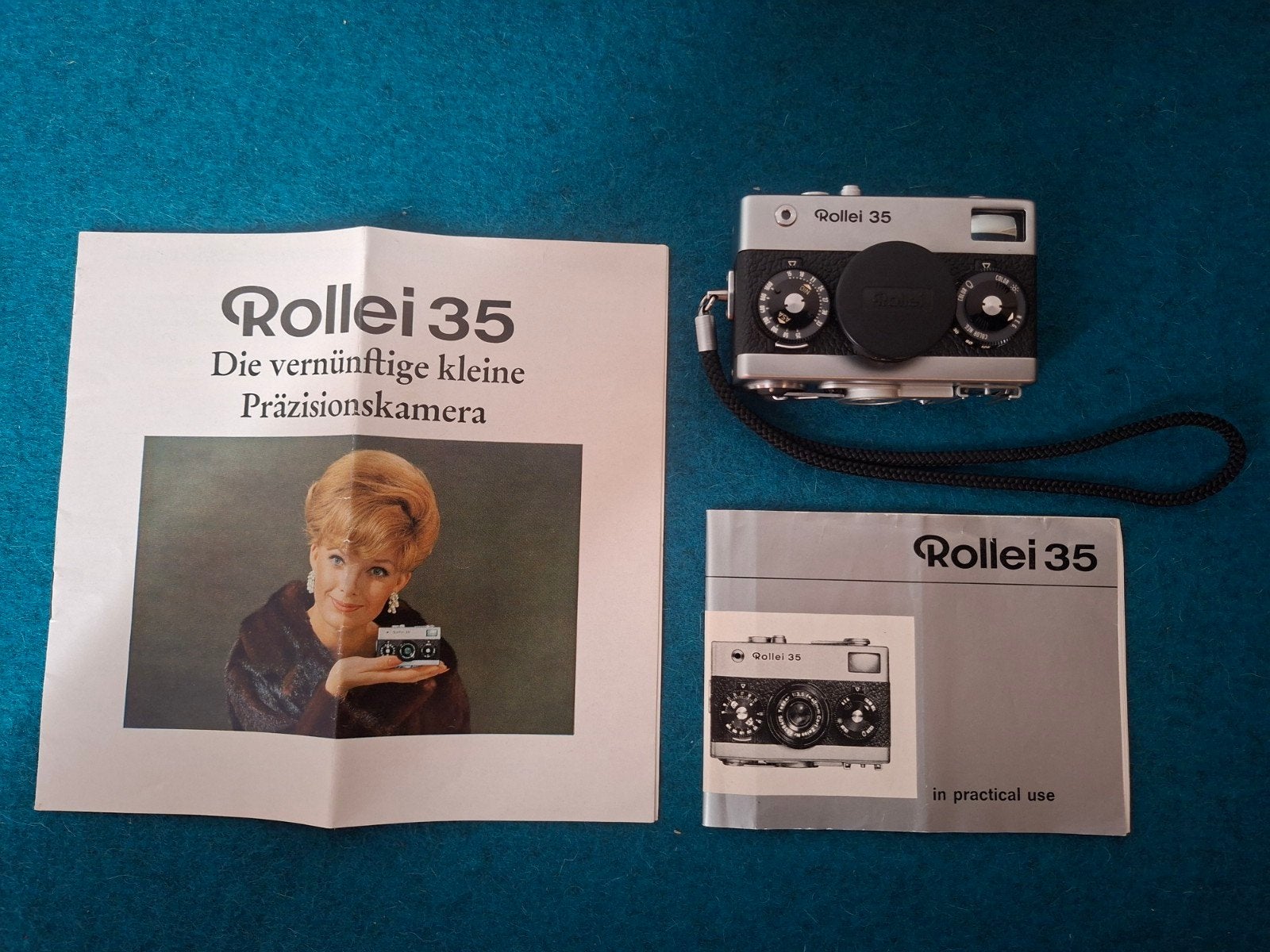 Rollei 35, duitse productie, TV, Hi-fi & Vidéo, Appareils photo analogiques, Enlèvement ou Envoi