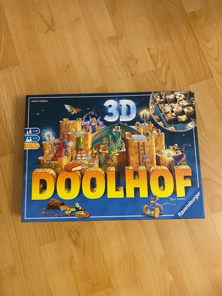 Speel Doolhof 3d, Hobby en Vrije tijd, Drie of vier spelers, Ophalen of Verzenden, Zo goed als nieuw, Ravensburger