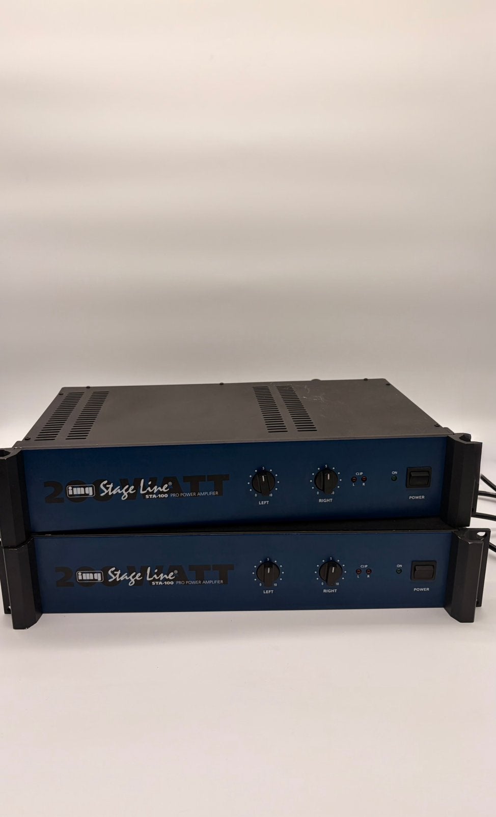2x IMG Stage Line STA-100 versterker / amplifier, Musique & Instruments, Enlèvement, Comme neuf