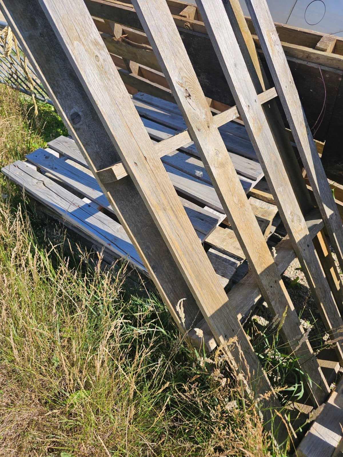 Gratis palletten, Ophalen