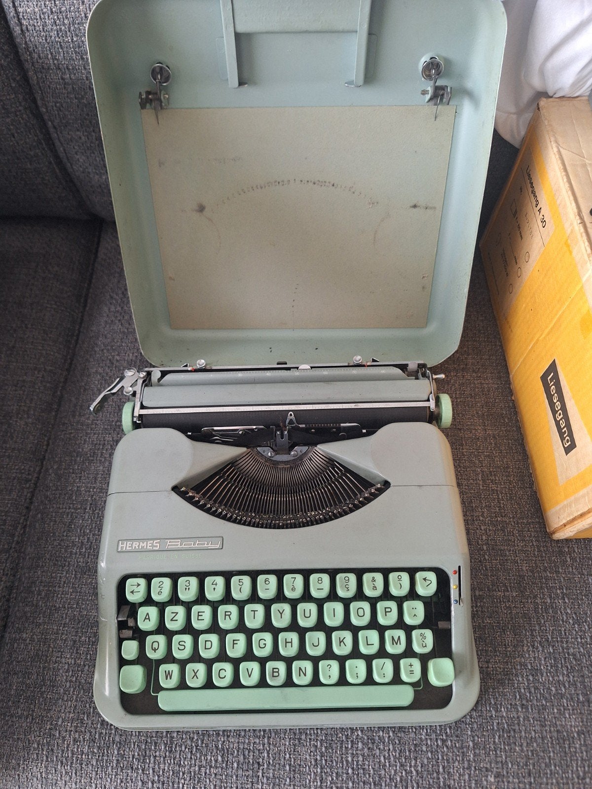 oude typmachine, Diversen, Ophalen