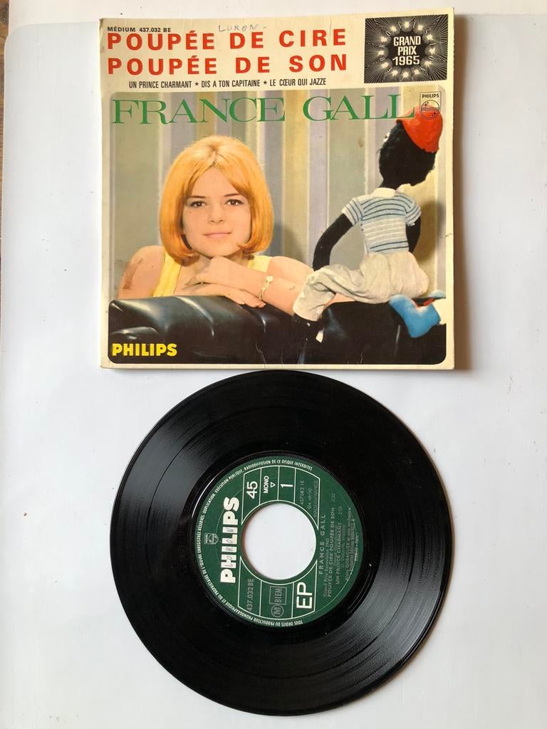 France Gall: poupee de cire ( EP;1965), EP, Verzenden, Gebruikt