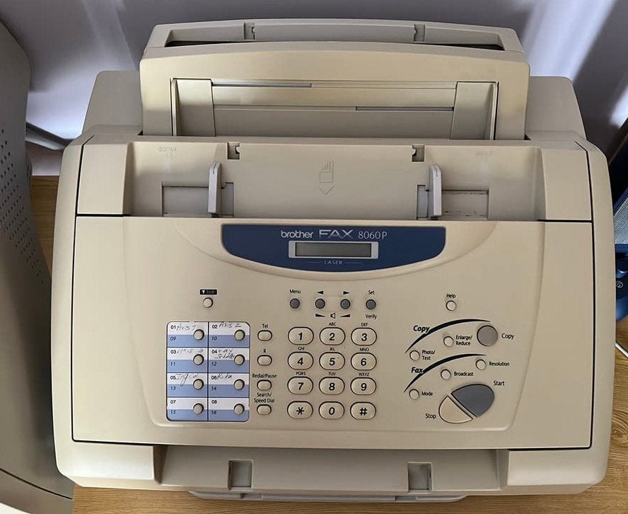 Fax Brother FAX‑8060P — Laser — Zeer goede staat, Ophalen, Zo goed als nieuw, Fax