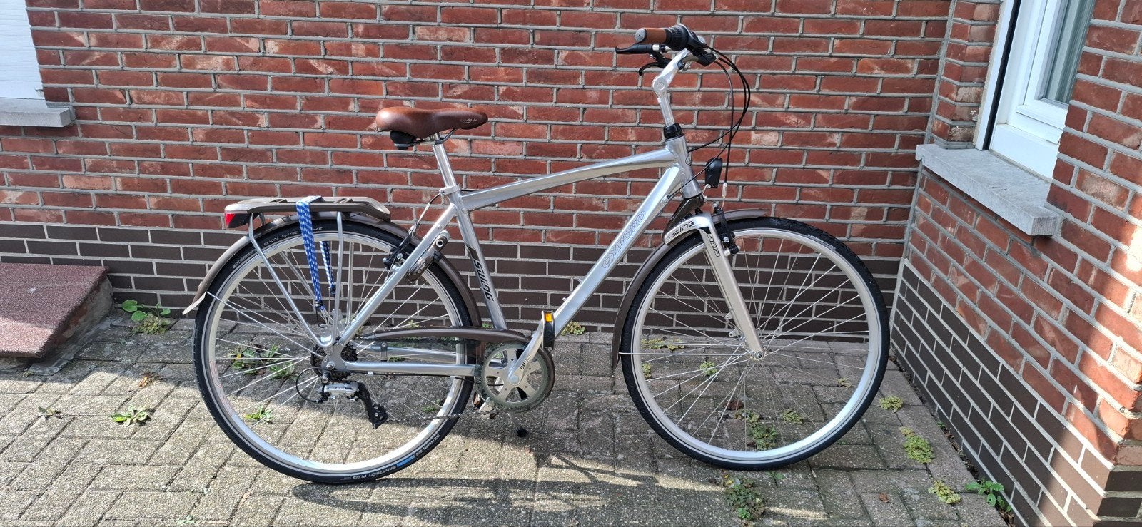 Herenfiets Oxford in prachtige Nieuwe conditie, Fietsen en Brommers, Velgrem, Versnellingen, 49 tot 53 cm, Zo goed als nieuw