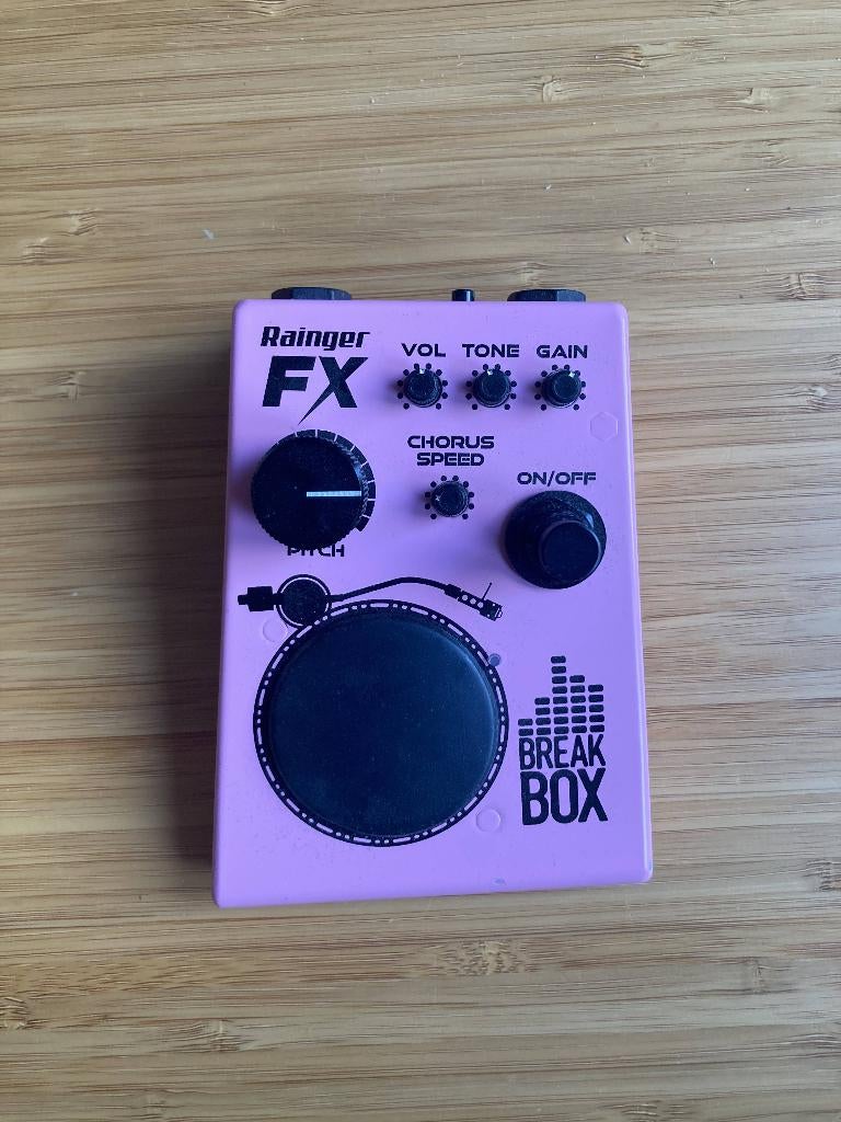 Rainger FX Break Box, Enlèvement ou Envoi, Utilisé, Distortion, Overdrive ou Fuzz