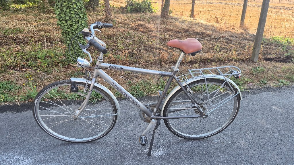 Fiets cumberland met werk aan, Fietsen en Brommers, Gebruikt, Velgrem, Versnellingen, Ophalen