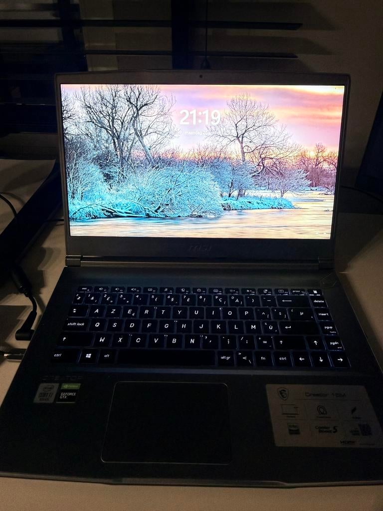 MSI Creator 15M – gaming laptop, Ophalen, Zo goed als nieuw, Gaming, SSD