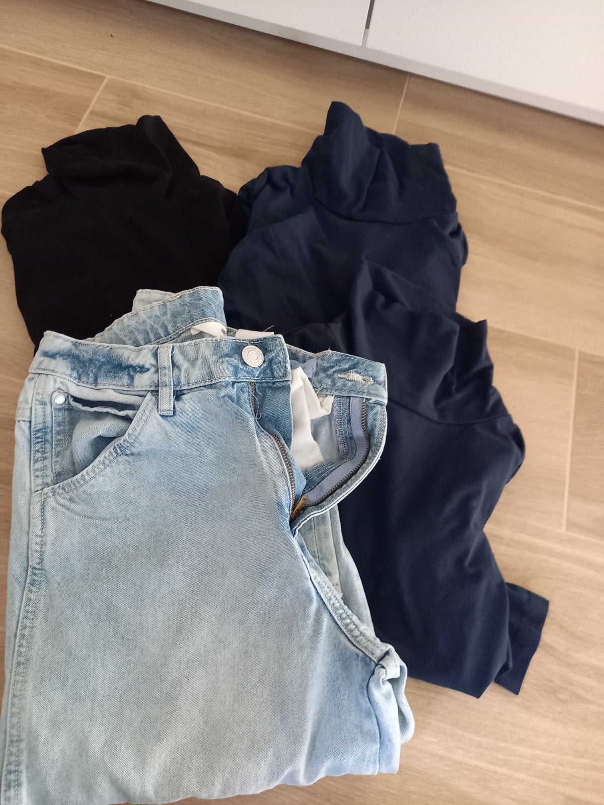 jeans licht baggy met 4 3 souspull, Enlèvement, Comme neuf