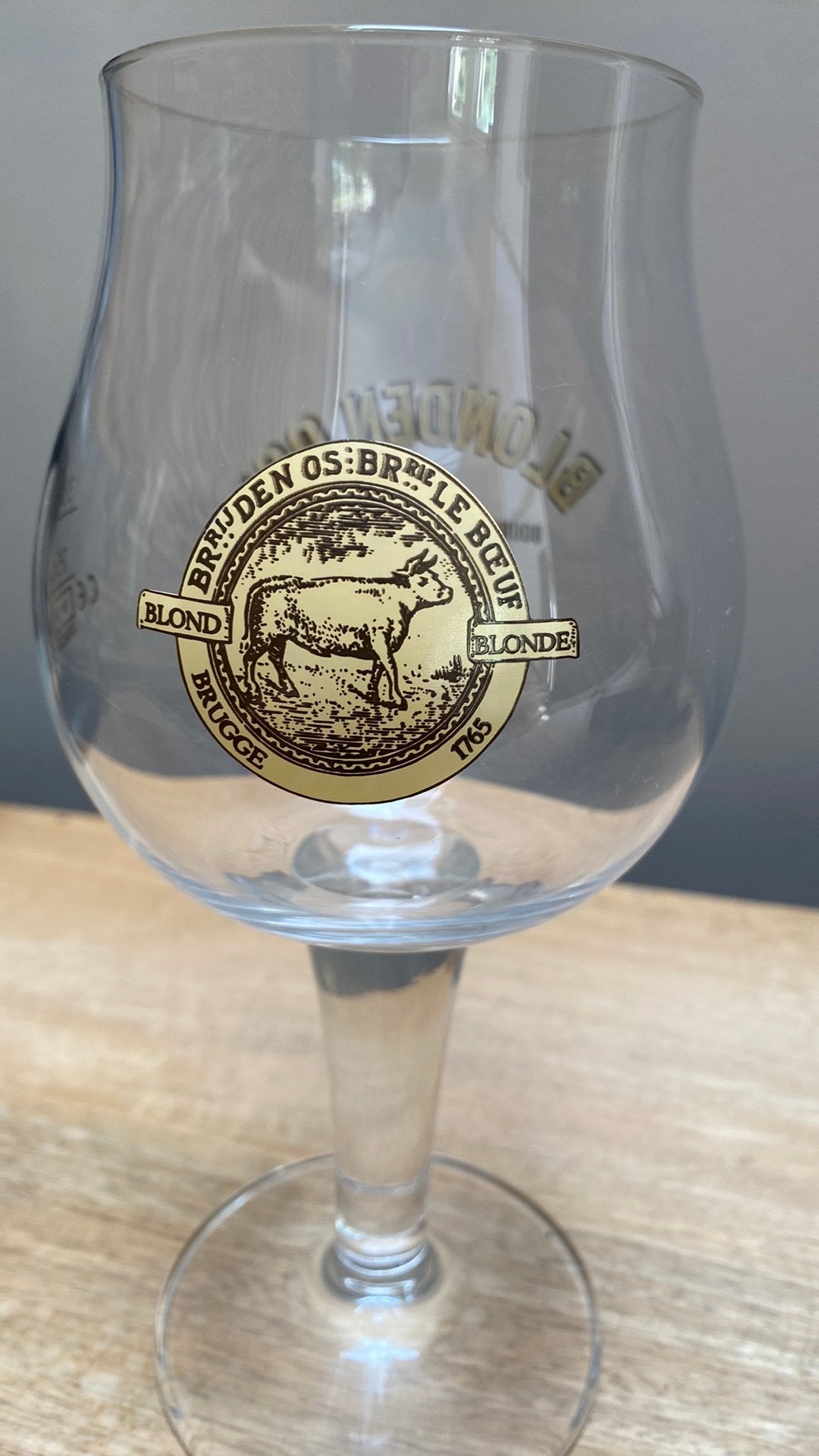 6 originele Bourgogne des Flandres Blond glazen, Enlèvement, Neuf, Verre ou Verres, Stella Artois