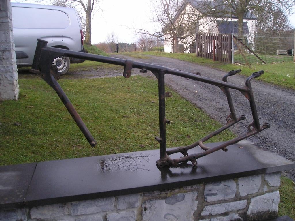 Cadre Saroléa 350 / 400 cc, Enlèvement