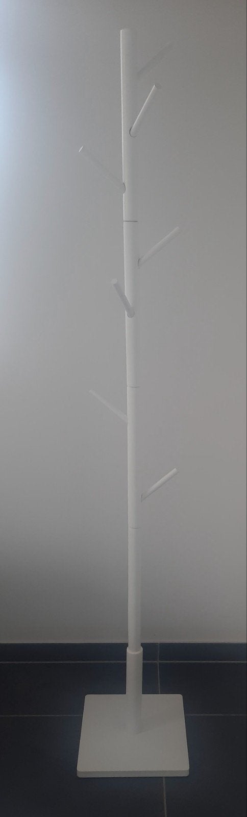 Portemanteaux blanc en bois TBE, Enlèvement, Bois