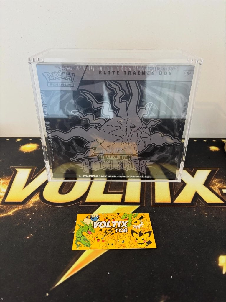 Pitch Black Elite Trainer Box (incl acryl) (4), Ophalen of Verzenden, Nieuw, Losse kaart