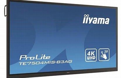 Écran tactile Iiyama ProLite TE7504MIS 4K Ultra HD 75, Informatique & Logiciels, Moniteurs, Reconditionné, 61 à 100 Hz, DisplayPort