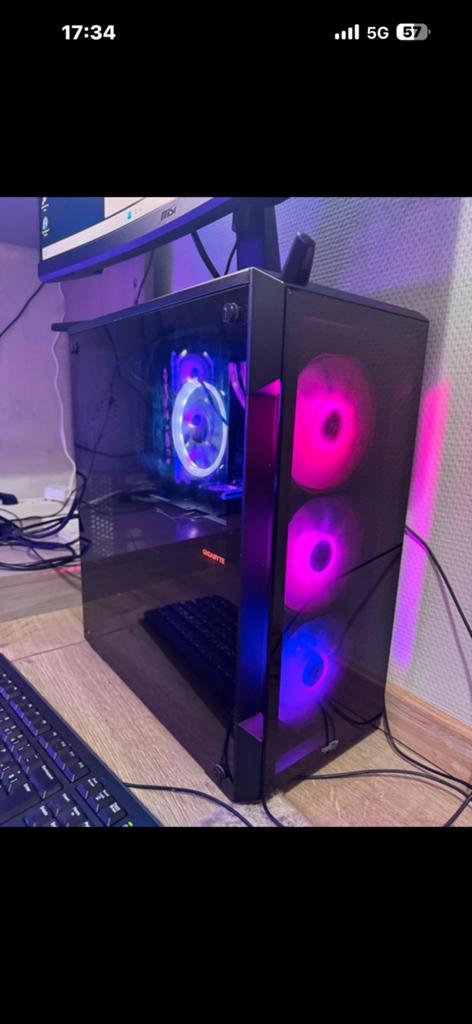 Gaming PC, Met monitor, Ophalen of Verzenden, Zo goed als nieuw, Gaming