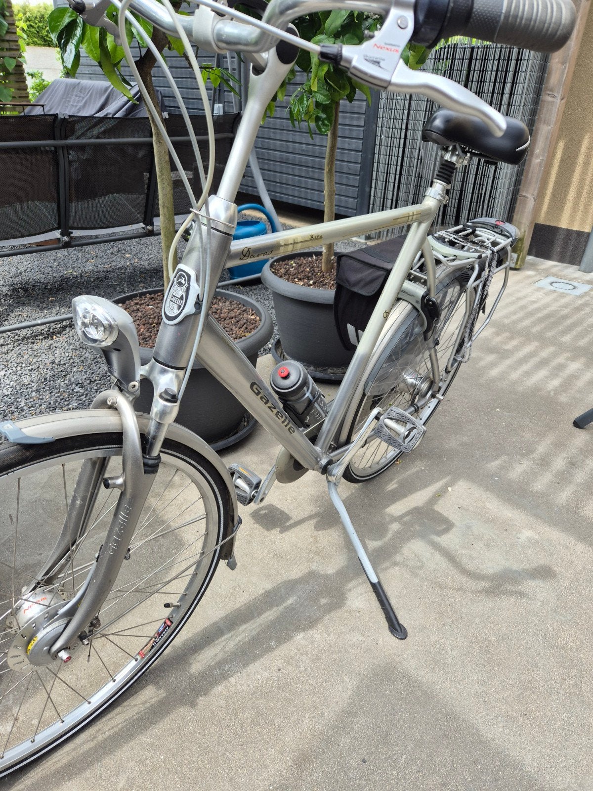 Gazelle Davos, Fietsen en Brommers, Fietsen | Heren | Herenfietsen, Zo goed als nieuw, Gazelle, 57 tot 61 cm, Versnellingen, Trommelrem