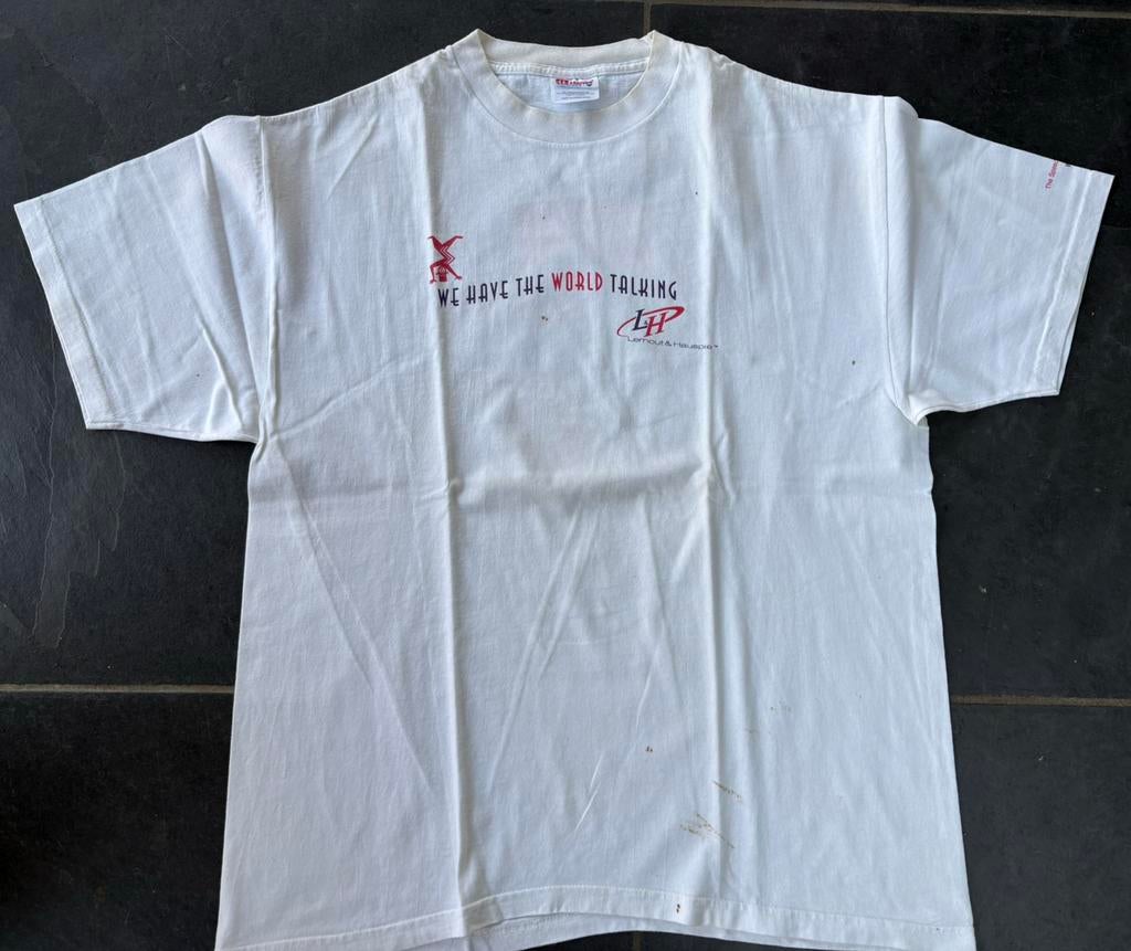 Lernout & Hauspie t-shirt, Enlèvement ou Envoi, Utilisé