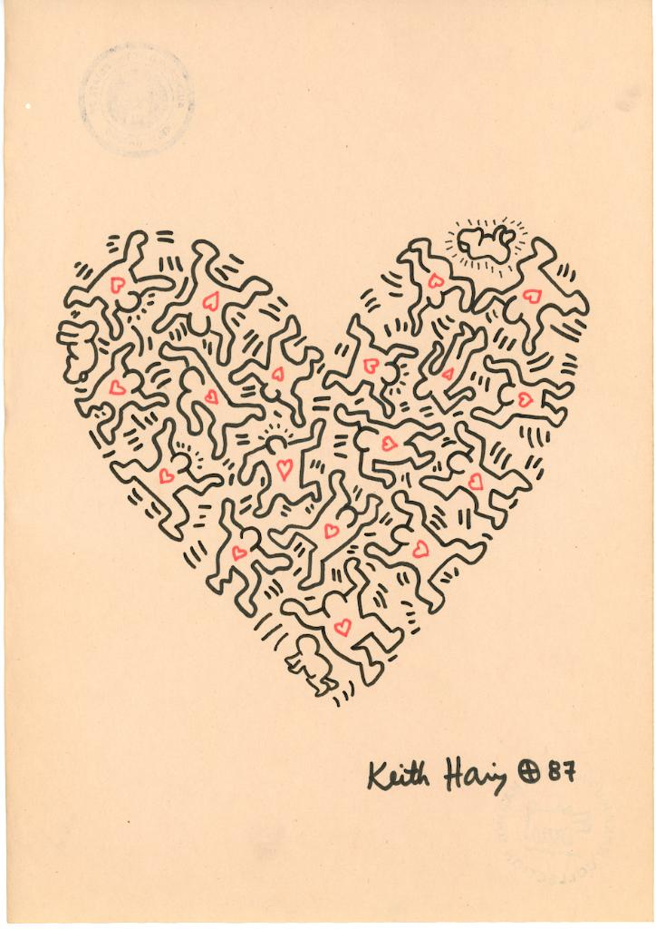 Keith Haring Artwork, Envoi