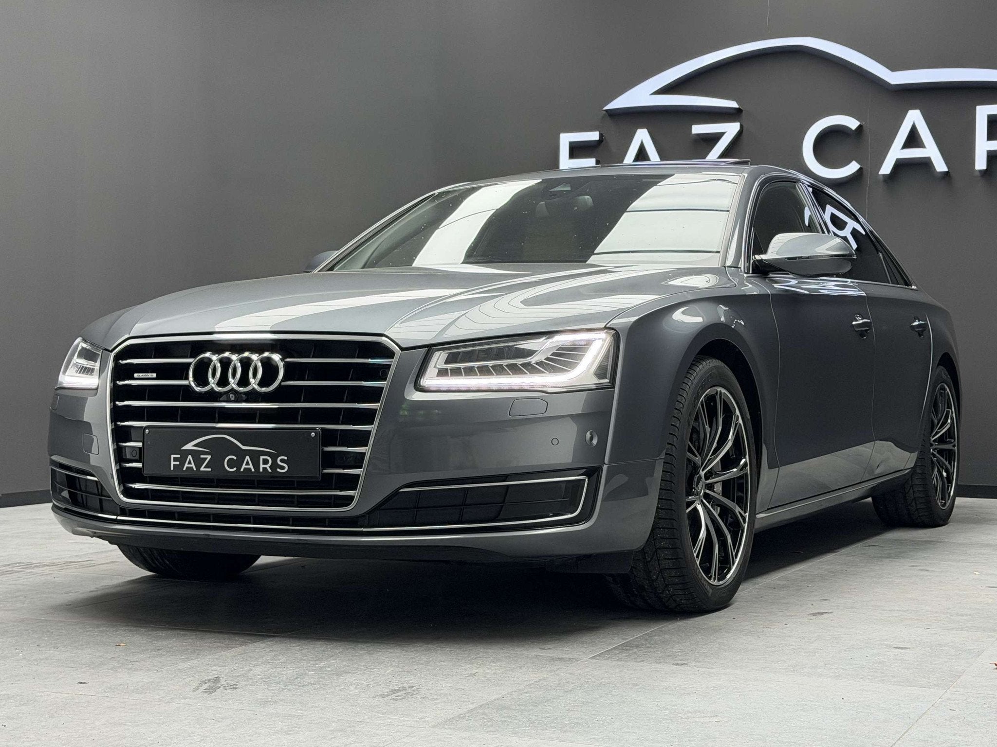 Audi A8 3.0 TDi V6 Quattro Tiptronic * FULL OPTIONS *, Argent ou Gris, Entreprise, 6 cylindres, Automatique