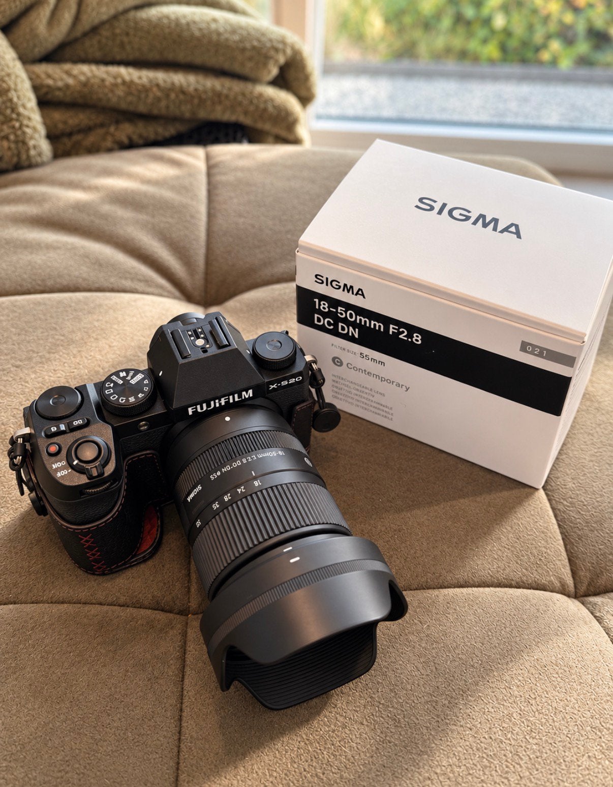 SIGMA LENS 18-50mm compatibel met FUJIFILM, Audio, Tv en Foto, Ophalen, Zo goed als nieuw