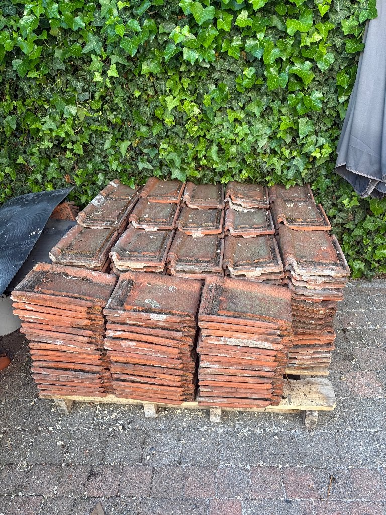 Pottelbergse pannen enkele sluiting GRATIS, Ophalen, Gebruikt, Steen of Klei, 15 m² of meer