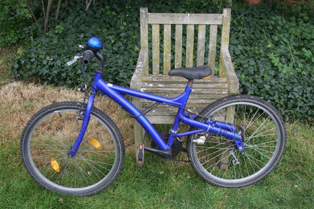 Kinderfiets MTB, Fietsen en Brommers, Fietsen | Jongens, Ophalen, Gebruikt, 24 inch, Versnellingen