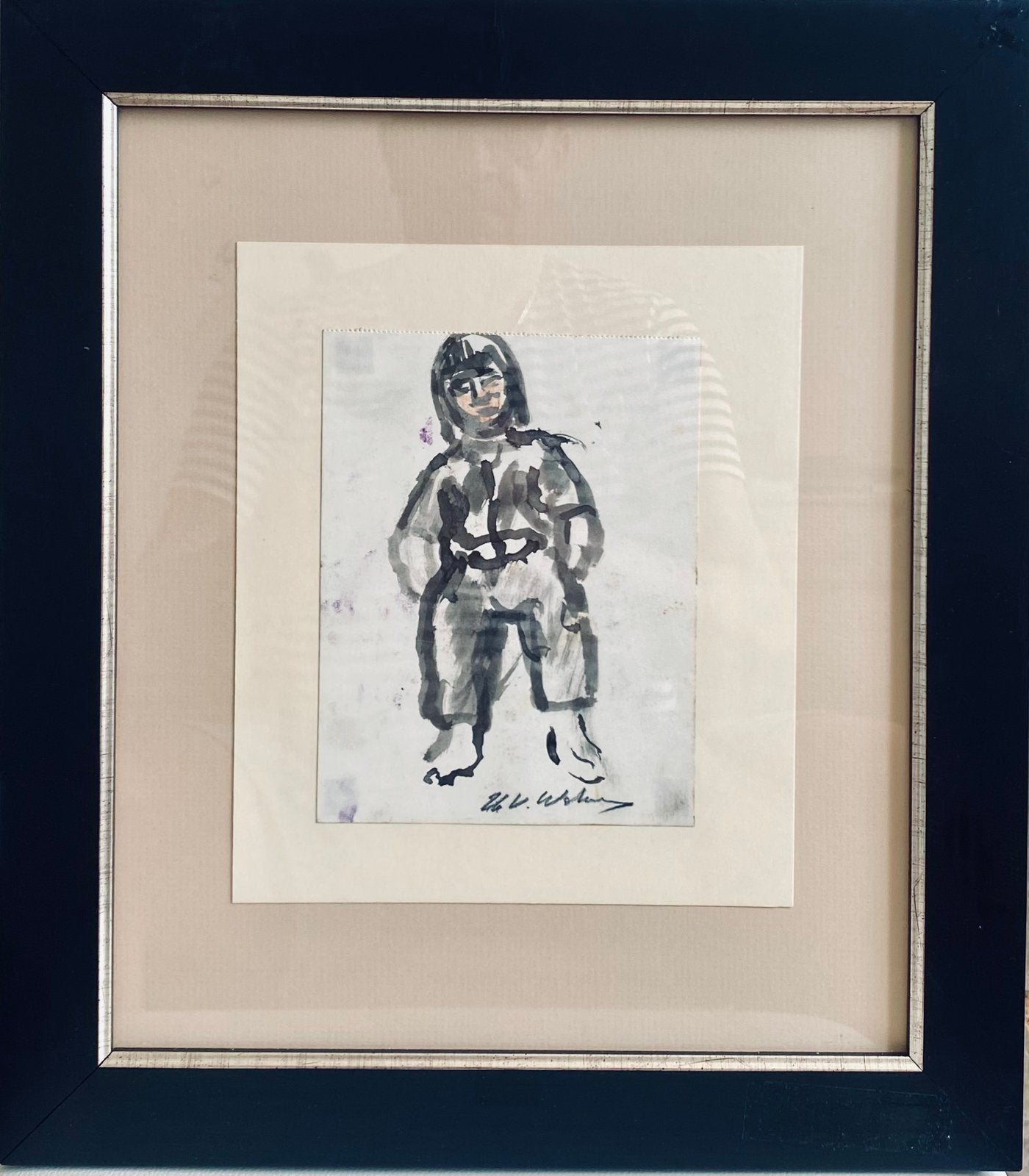 Kind Henry Victor Wolven 1896-1977, Ophalen of Verzenden, Tekening