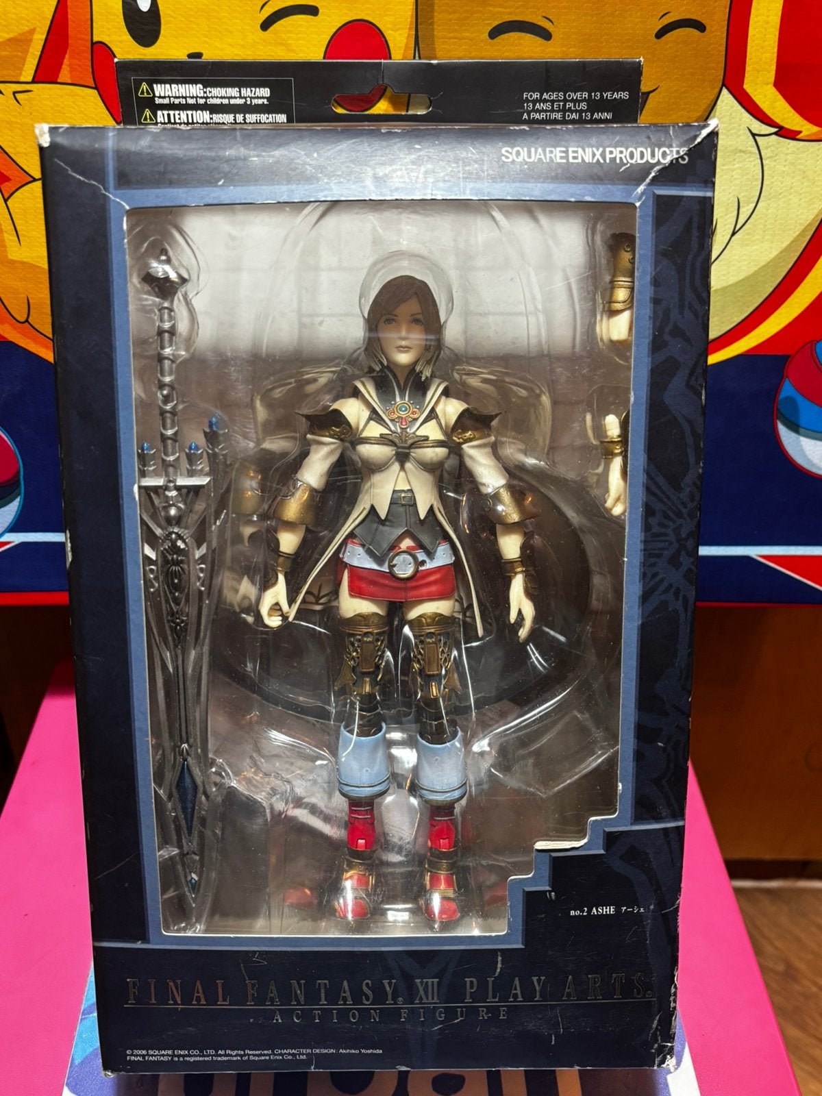 Figurine articulée Final Fantasy XII Play Arts Ashe, Enlèvement ou Envoi, Comme neuf, Fantasy