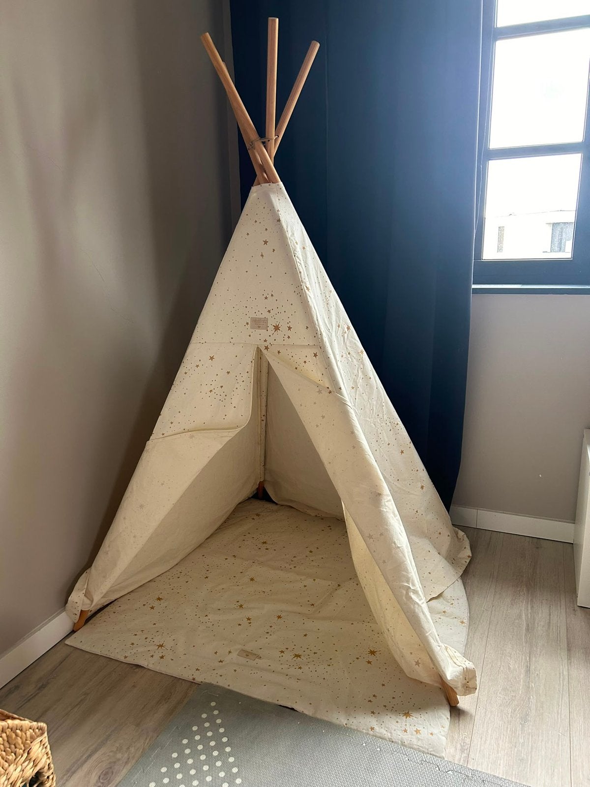 Nobodinoz tent + speelmat, Kinderen en Baby's, Ophalen, Zo goed als nieuw