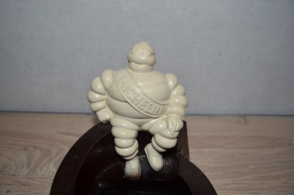Ancien cendrier Michelin en bakélite, Collections, Enlèvement ou Envoi, Utilisé