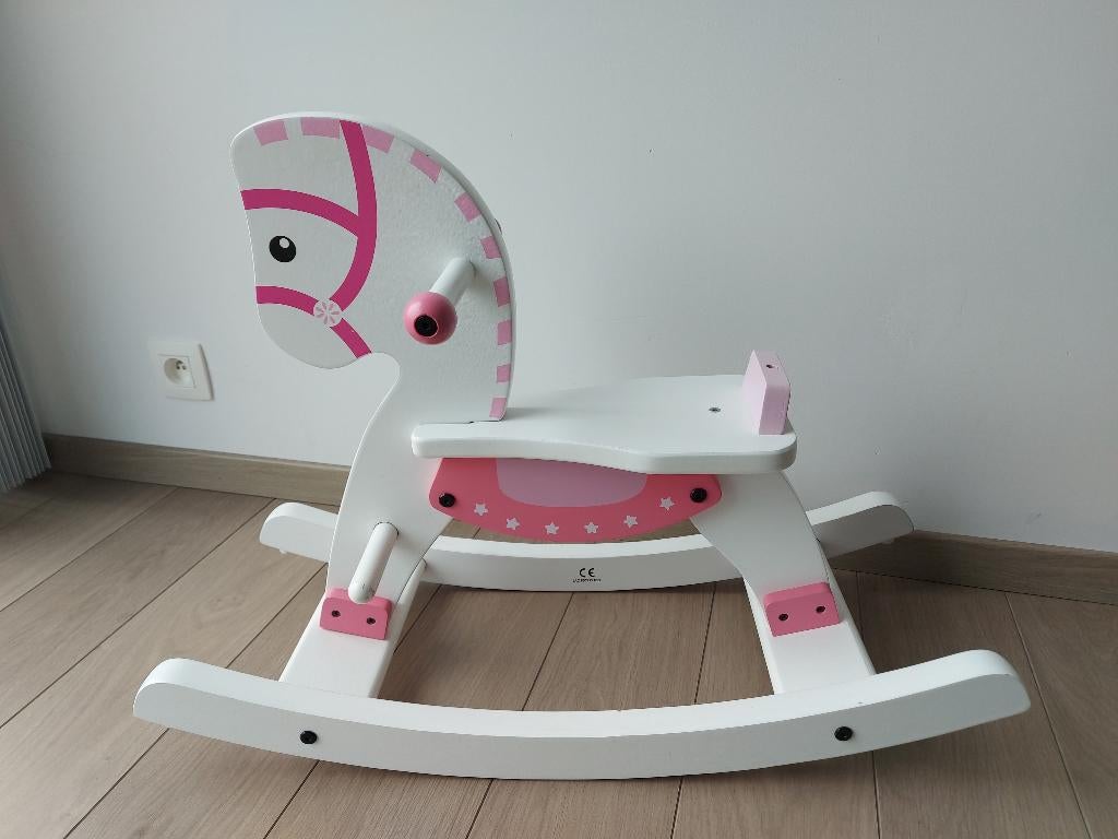 schommelpaard - Bandits and Angels, Kinderen en Baby's, Ophalen, Zo goed als nieuw