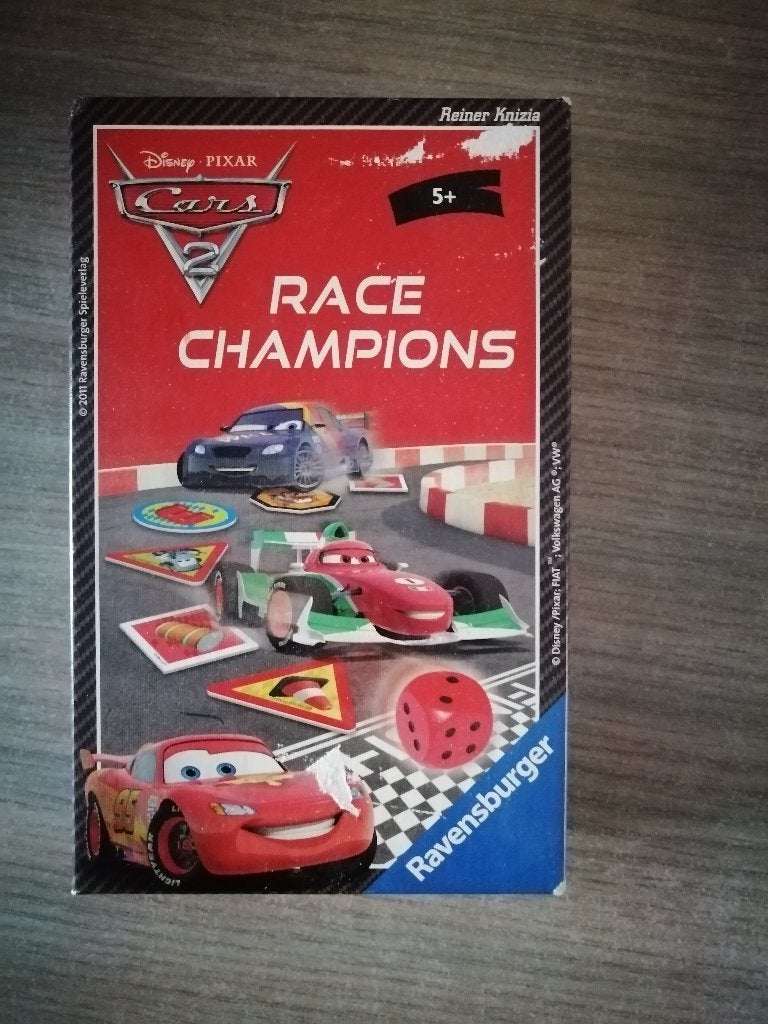 cars race champions, Hobby en Vrije tijd, Gezelschapsspellen | Bordspellen, Ophalen of Verzenden, Gebruikt