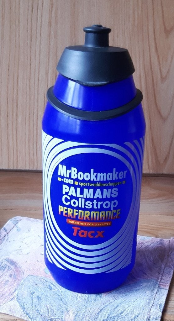 Wielrennen cyclisme drinkbus bidon TEAM PALMANS COLLSTROP, Ophalen of Verzenden