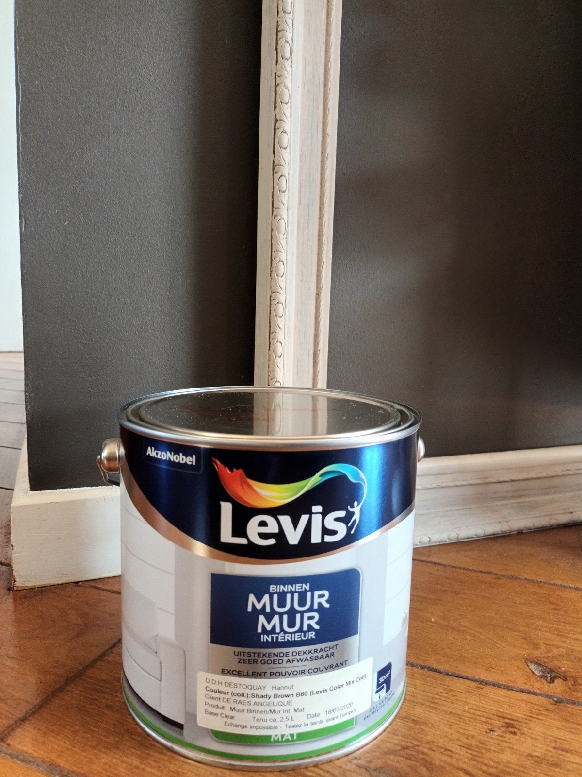Peinture acrylique mat LEVIS, Moins de 5 litres, Enlèvement, Autres couleurs, Peinture