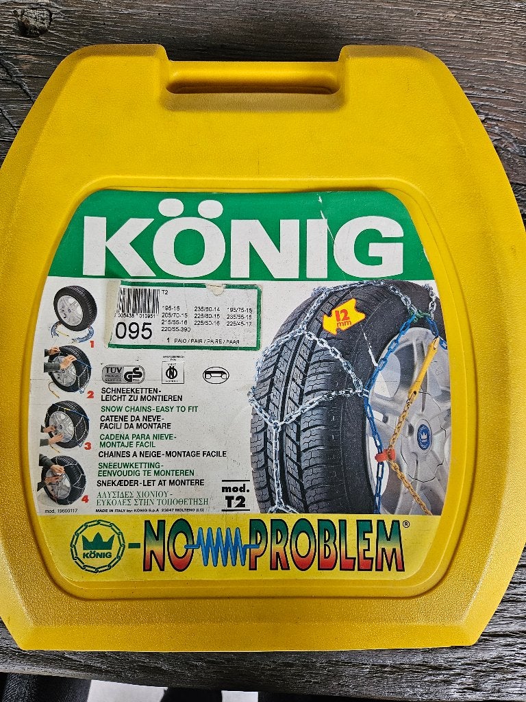 Gratis Sneeuwketting König, Auto diversen, Ophalen, Gebruikt
