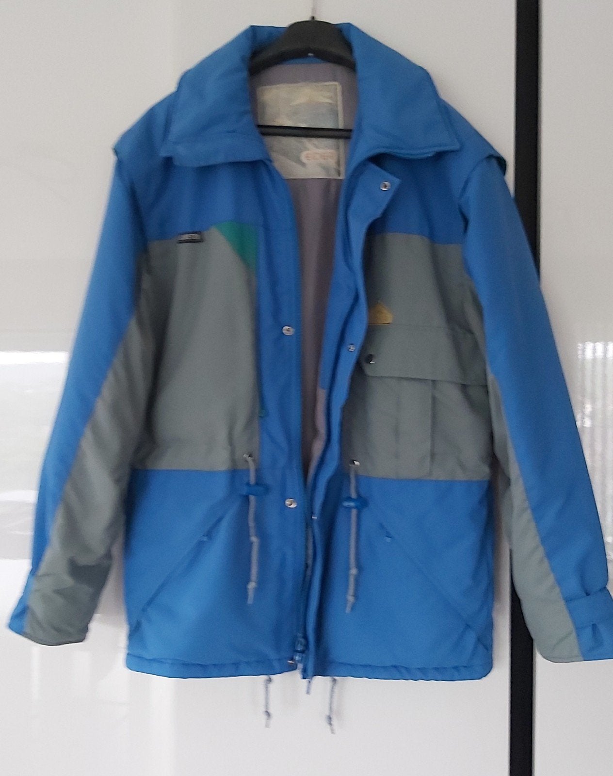 Eider Goretex jas, Blauw, Maat 56/58 (XL), Gedragen, Eider