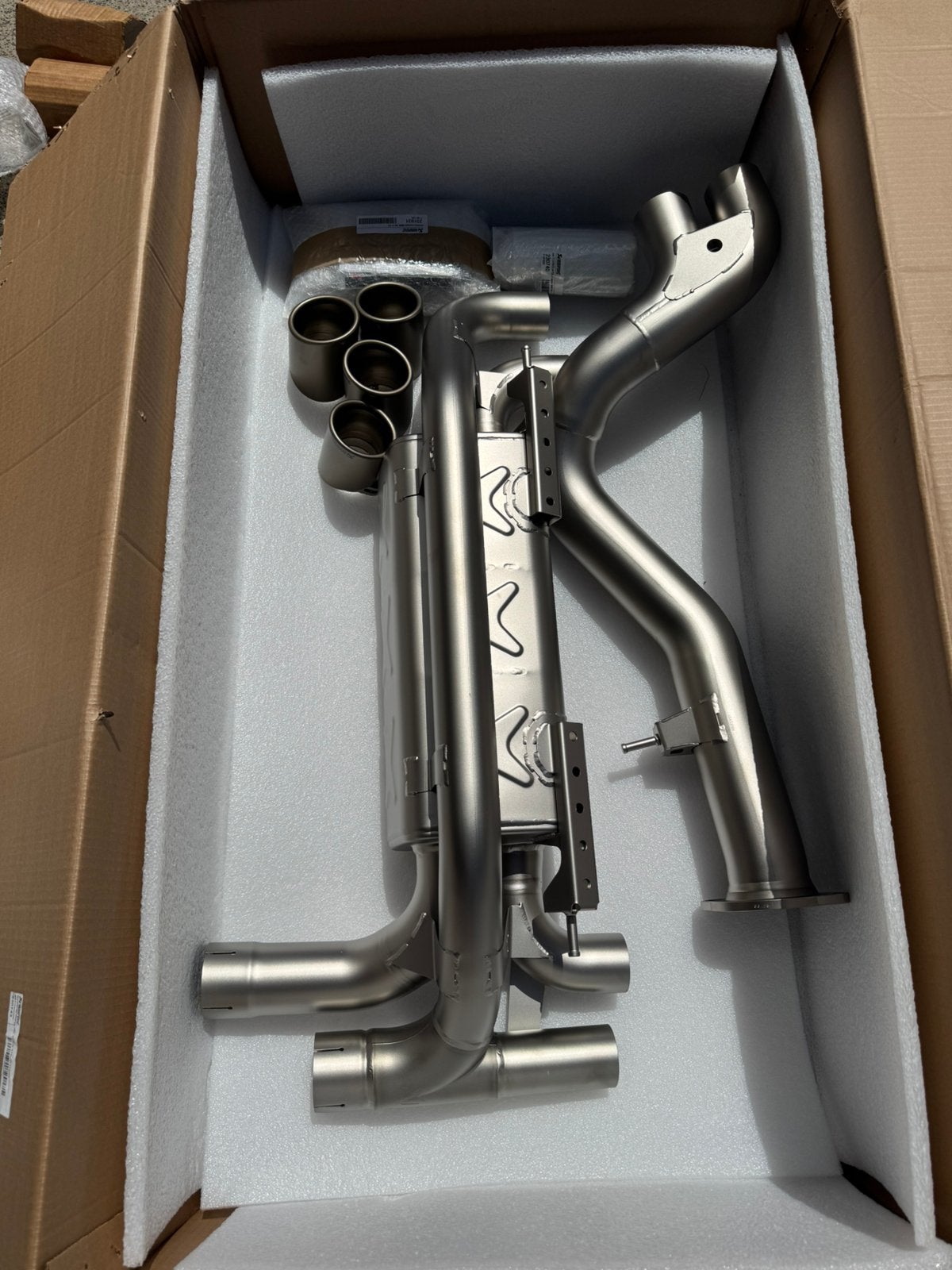 Akrapovic bmw 1M, Auto-onderdelen, Uitlaatsystemen, Ophalen, Nieuw, BMW
