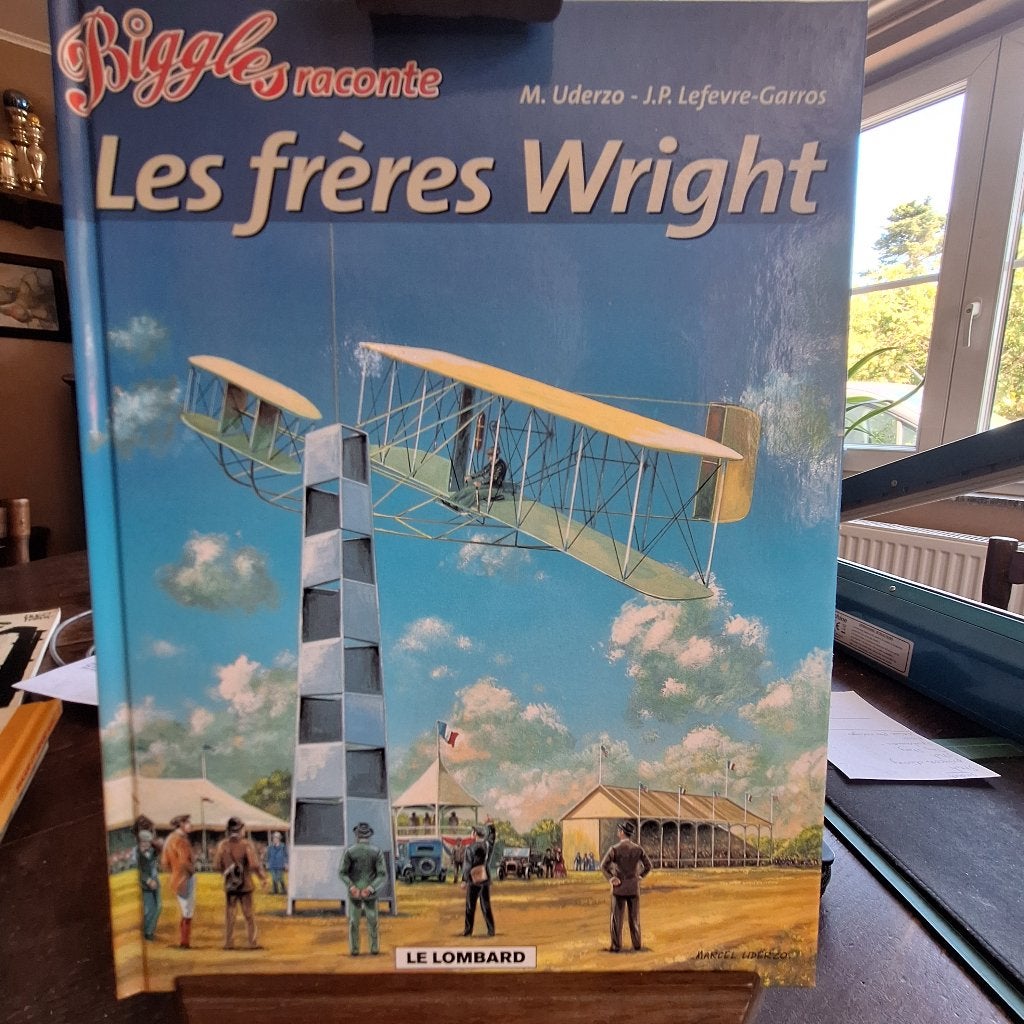 biggles raconte les frères wright  uderzo lefevre garros, Livres, Enlèvement ou Envoi, Utilisé, Uderzo-lefevre-garros