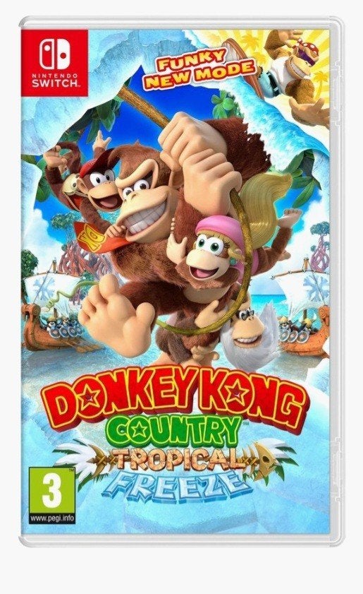 Donkey kong tropical freeze nintendo switch, Consoles de jeu & Jeux vidéo, Enlèvement ou Envoi
