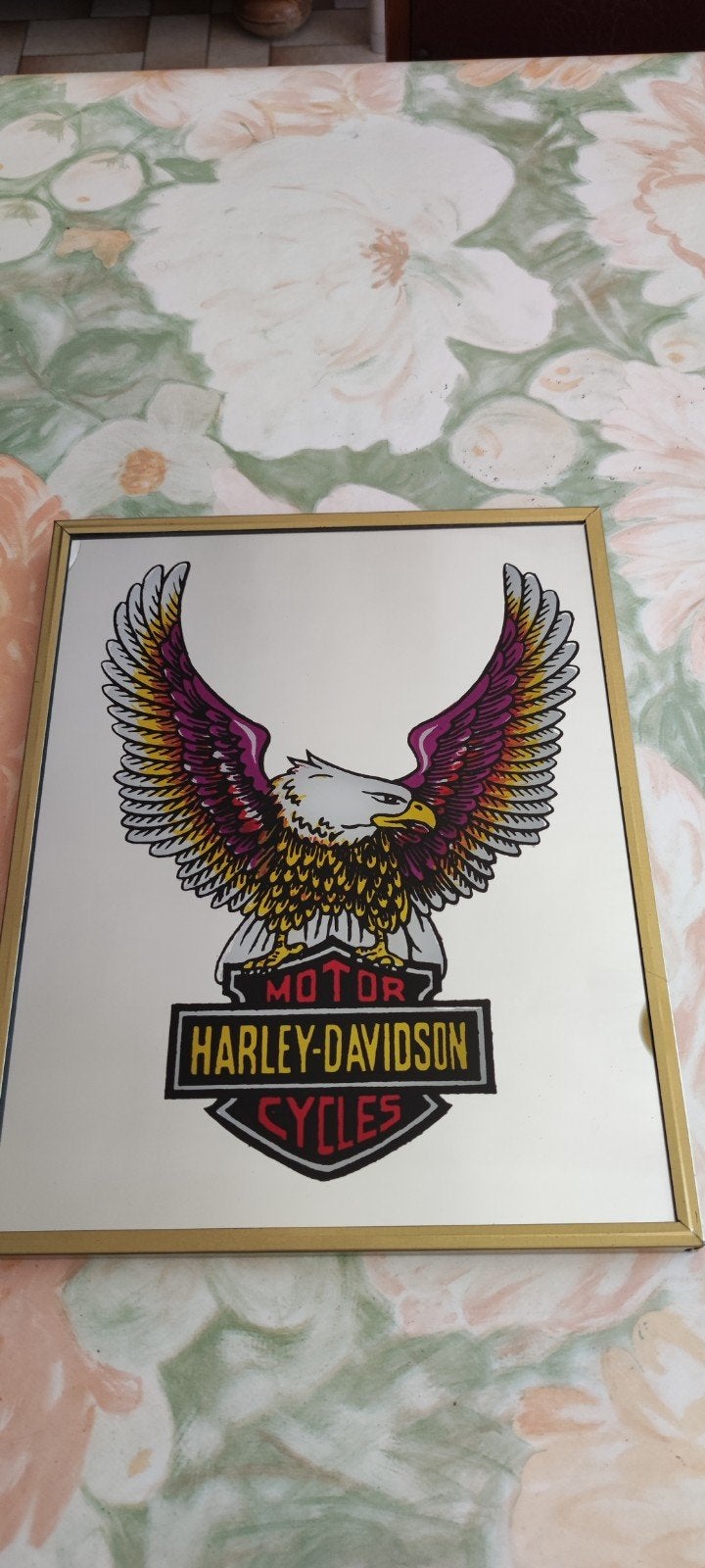 vintage Harley Davidson spiegel, Motoren, Ophalen