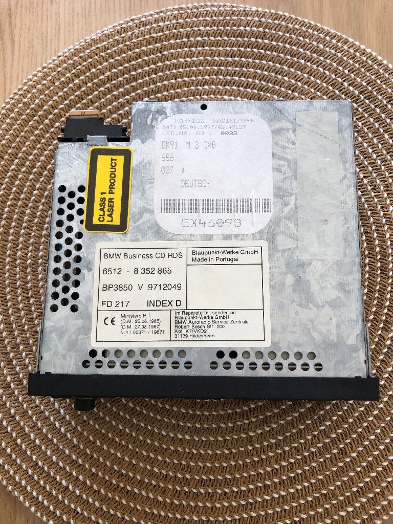 BMW Business CD RDS OEM, Ophalen, Zo goed als nieuw