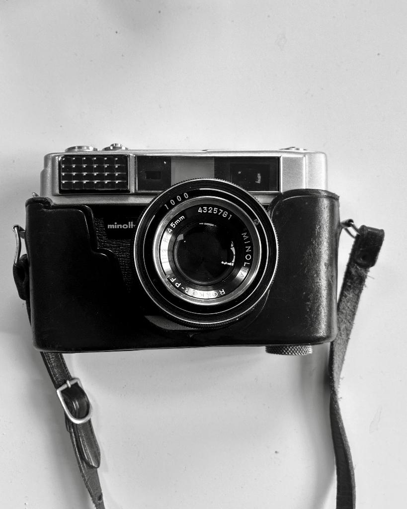 Minolta AL RANGEFINDER, Audio, Tv en Foto, Fotocamera's Analoog, Ophalen of Verzenden, Gebruikt, Minolta