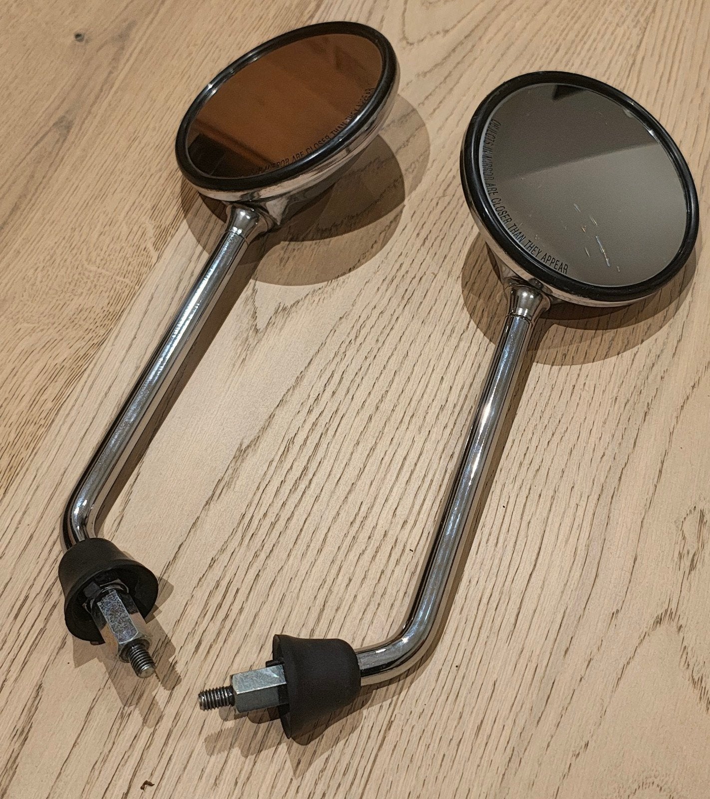 Originele chroom spiegels Vespa GTS 125cc 2014, Fietsen en Brommers, Scooters | Vespa, Verzenden