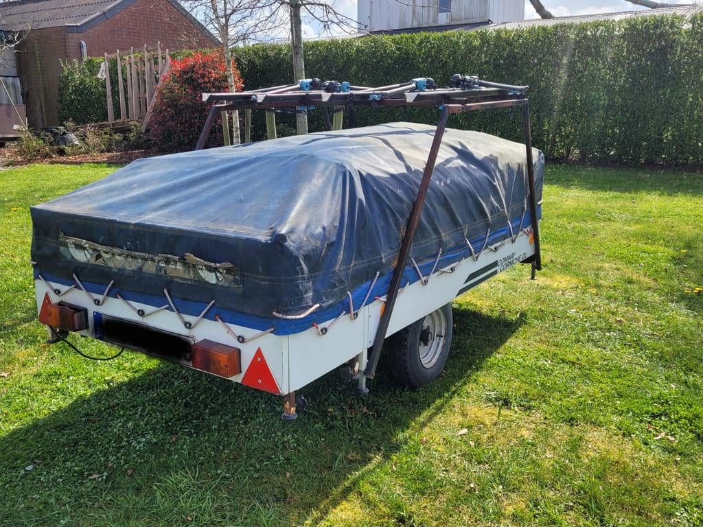 Vouwcaravan Conway Corniche DL met fietsrek, Caravans en Kamperen, Ophalen