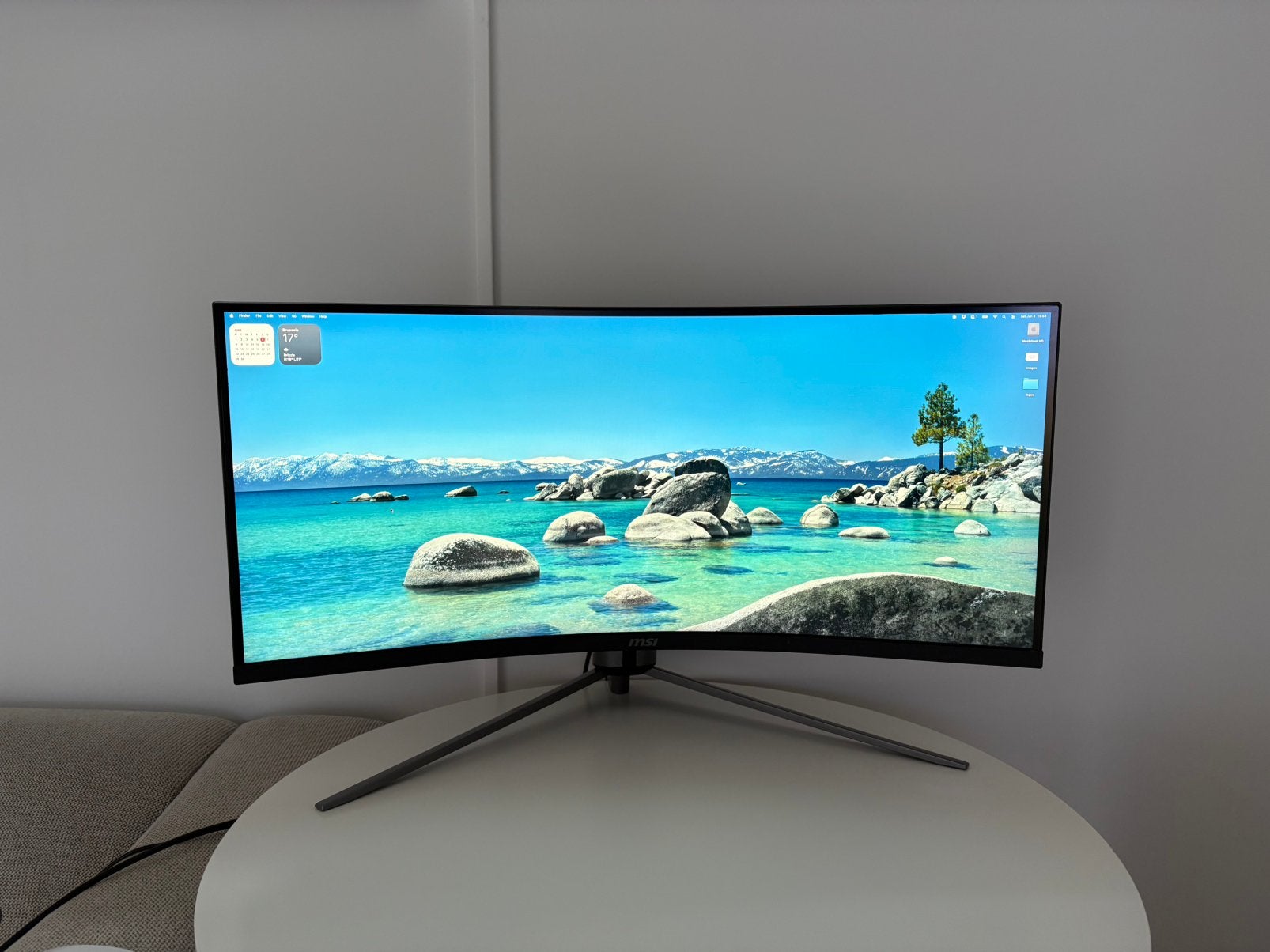 MSI Ultrawide Gaming monitor 1440p 180Hz, Computers en Software, Monitoren, VA, In hoogte verstelbaar, Zo goed als nieuw, 1 tot 2 ms