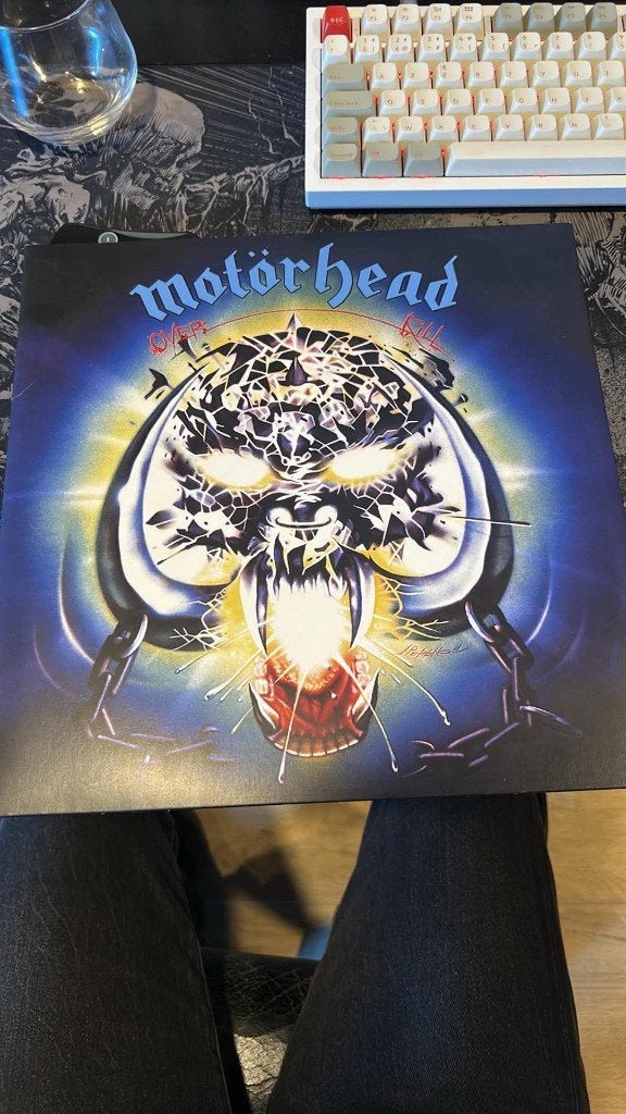 Motorhead Overkill vinyle, Ophalen of Verzenden, Zo goed als nieuw, Hardrock, LP