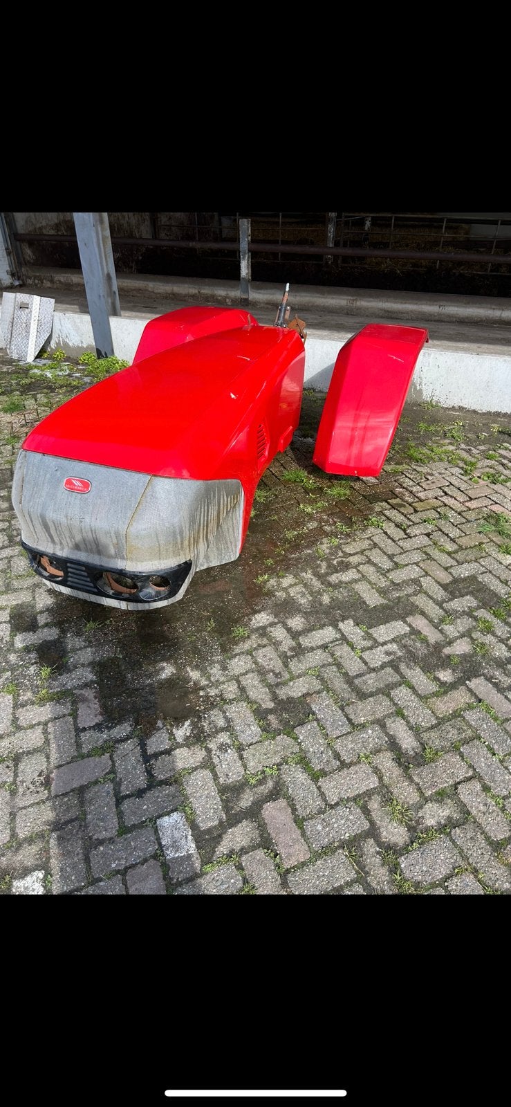 Kap werk cormick, Ophalen