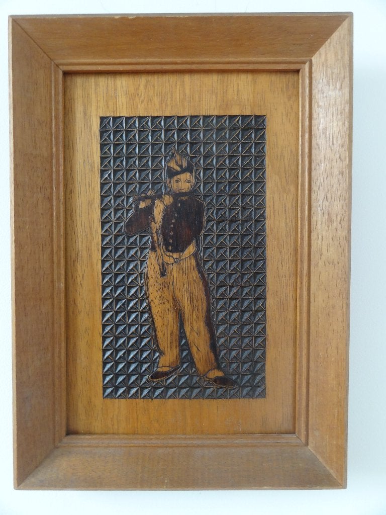 "Le fifre" naar Edouard Manet, 1866, Verzenden, Wanddecoratie, 20 - 50 cm, Hout