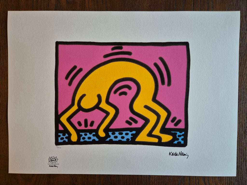 Keith Haring Litho, Ophalen