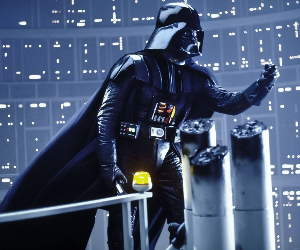 Star Wars Behang Darth Vader - 300x250 - Gratis Verzending, Verzenden, Nieuw, Wanddecoratie